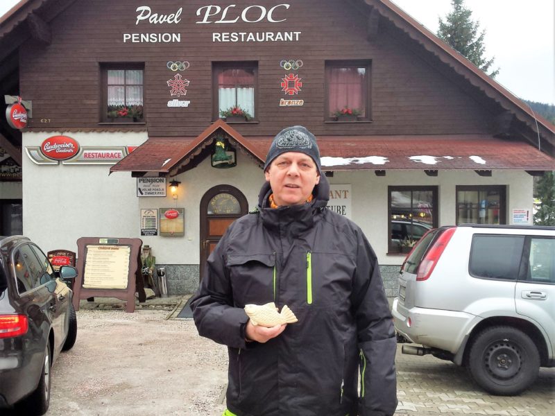 Czechy - Marek w Harrachovie