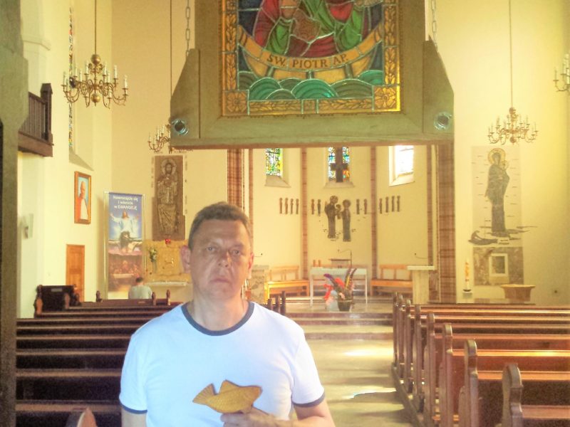 Parafia św. Piotra Apostoła w Międzyzdrojach, w której Marek przyjmował Pierwszą Komunię.