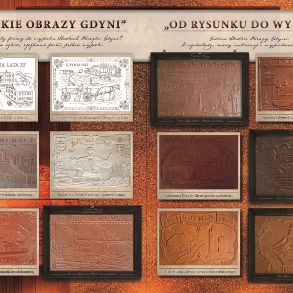 Wirtualna Galeria Sztuki na Słodko... Historia Gdyni na słodkich Obrazach z ciasta - Już niebawem jako Virtual Tour Gallery w Wirtualnym Muzeum Gdyńskiej Rybki